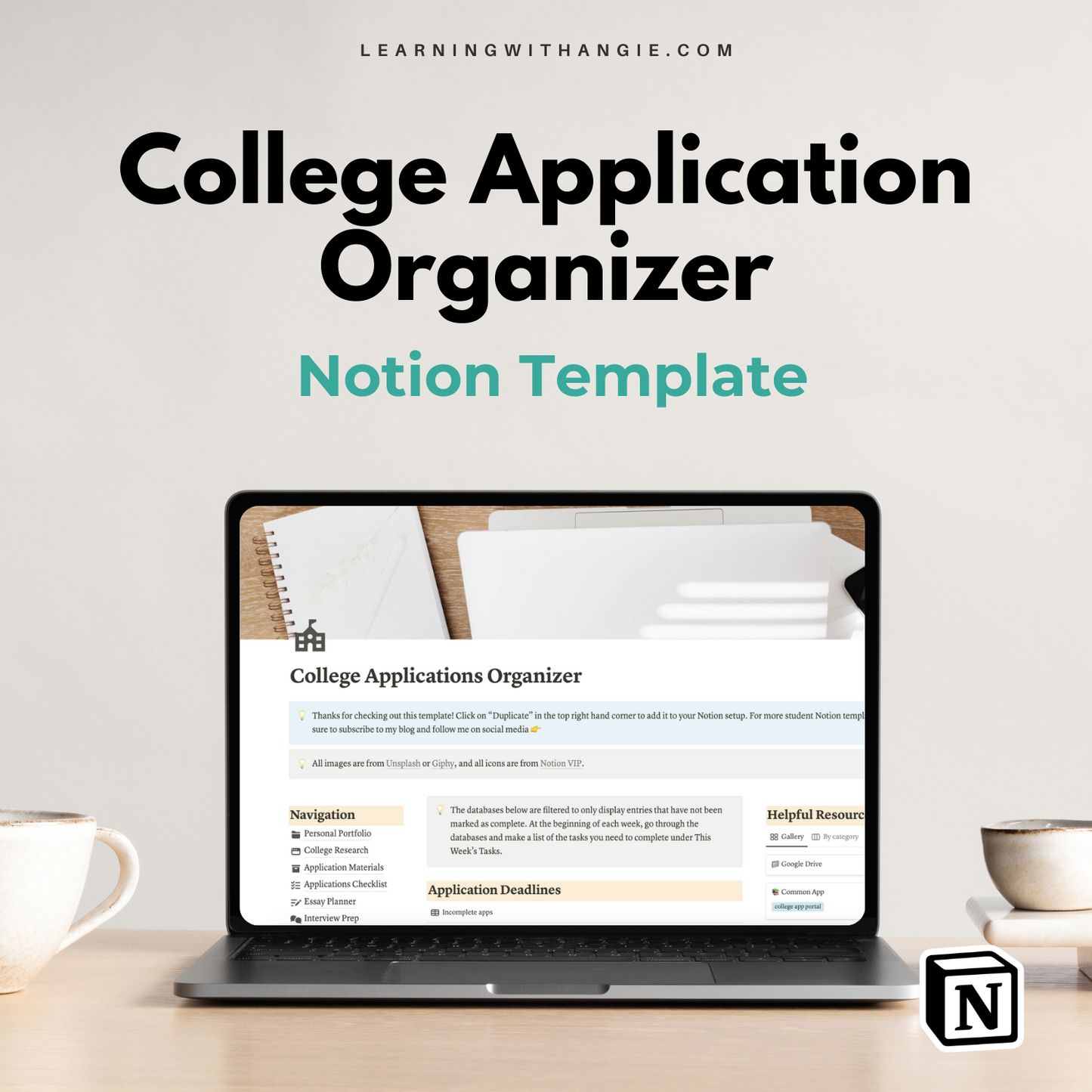 All-in-One College Application Organizer